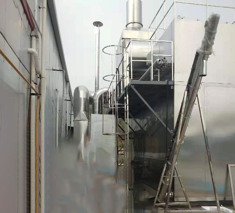 智能化槳葉干燥機結構緊湊,設備占地面積小